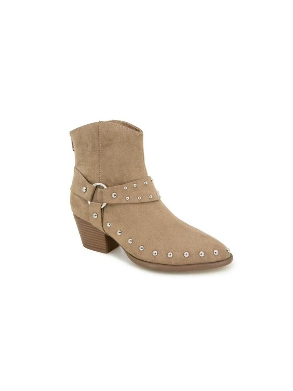 WESTERN STUDDED HEELED BOOTS WOMEN'S SIZE 8 PORTLAND BOOT COMPANY "ARIZONA"
